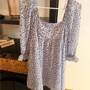 mi ami Pink Label on Light Blue Garment